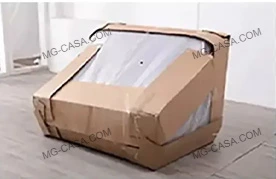 Wooden frame packing