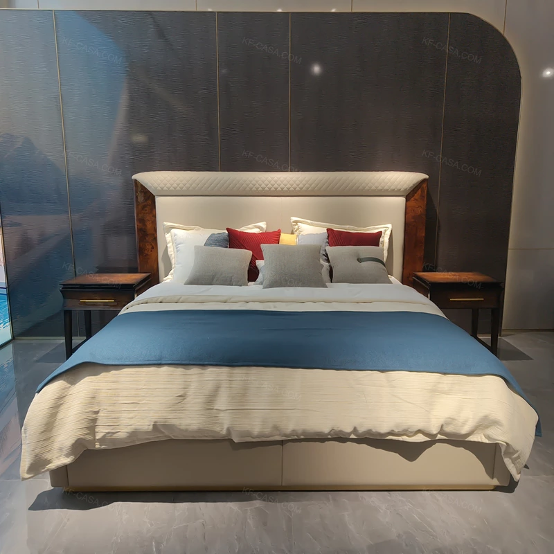 Bed King Size Set Luxury Sleeping Double Luxury Queen Frame Side Designs Beds With Mattress Headboard White Bed King Size