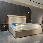 Bed King Size Set Luxury Sleeping Double Luxury Queen Frame Side Designs Beds With Mattress Headboard White Bed King Size