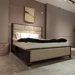 2025 Beds Luxurious Frame Modern Italian Furniture Design Bedroom Bed With Room Home Mattress Single Bedroom Bed