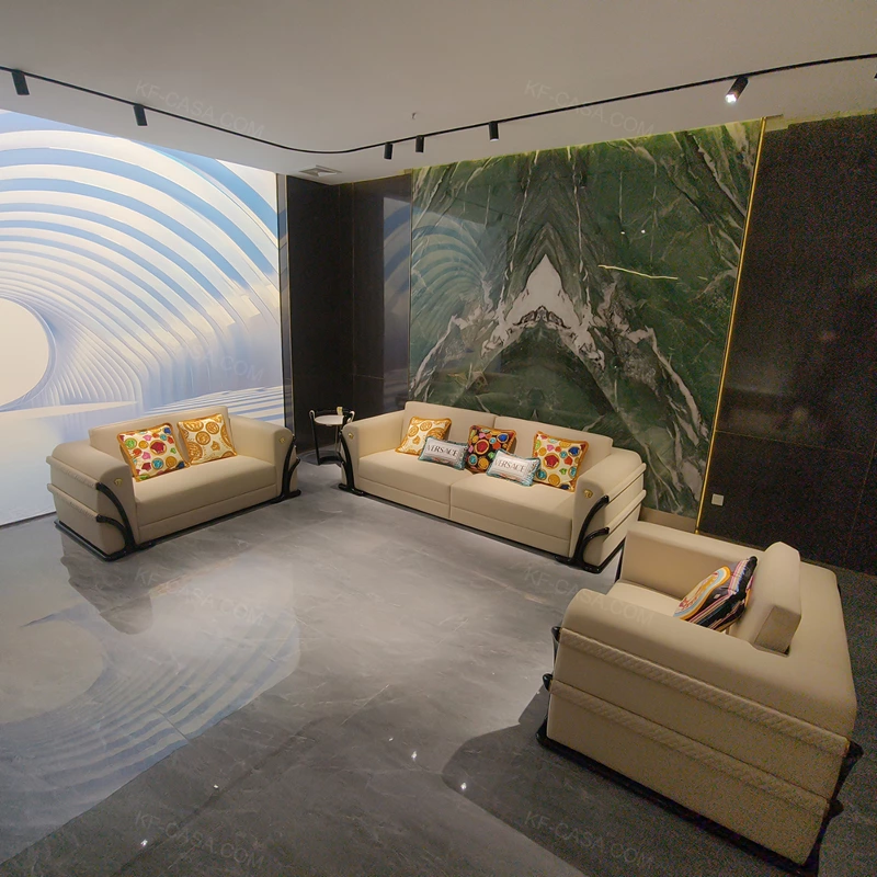 Sectional Sofa Set Furniture Couches Living Latest  Morden Funiture Room House Import Luxury Shape Of Sofa Set Furniture