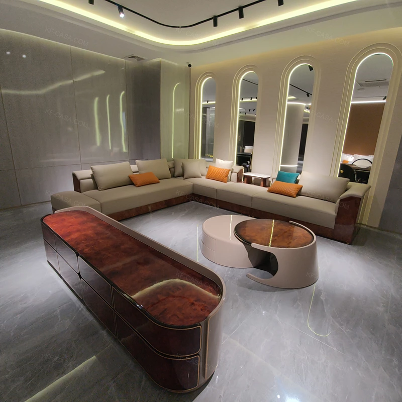 Sofa Living Room Set Furniture Modern Luxury Morden L  2025 For Of Import High Latest Leather Modular Sofa Living Room