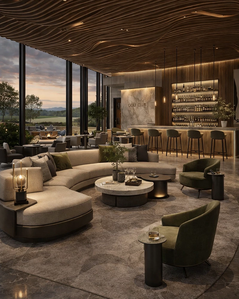 Elegant Dining Room Sofas