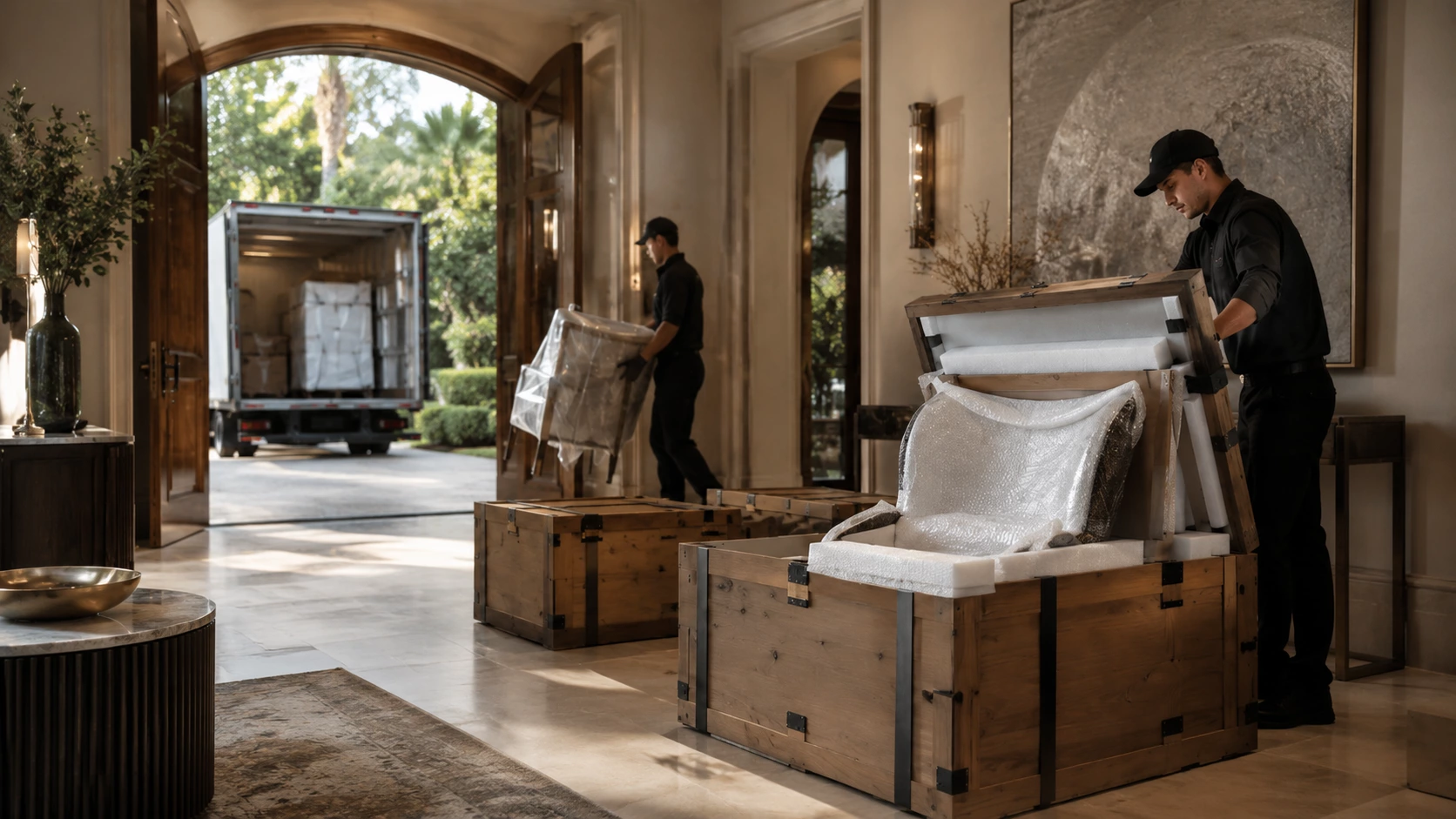 Delivery and installation at your doorstep